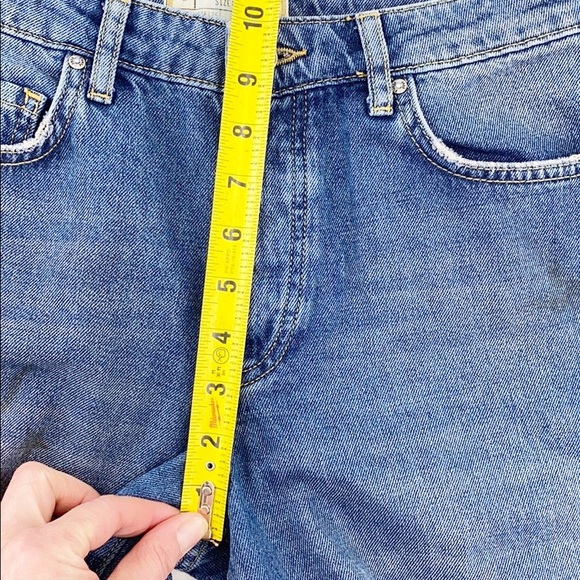 FREE PEOPLE Tattooed Print Ripped Boyfriend Jean - Picture 10 of 16